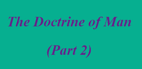 The Doctrine of Man (Part 2)
